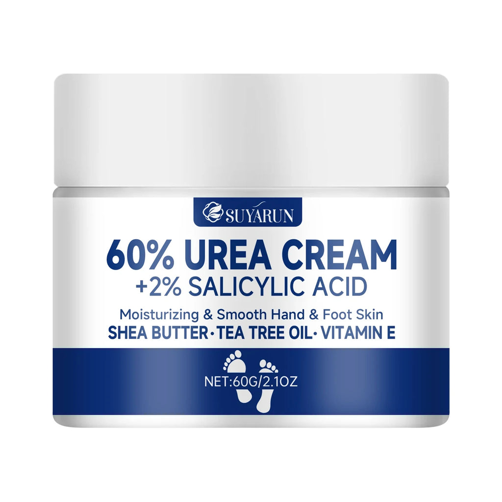 SUYARUN 60% Urea Foot Cream – Cracked Heel, Dry Skin & Callus Care