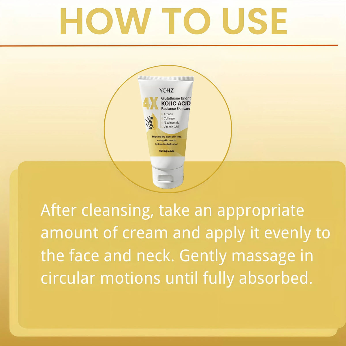 Kojic Acid Face Cream – Dark Spot & Dullness Care, Brightening & Moisturizing, Day & Night