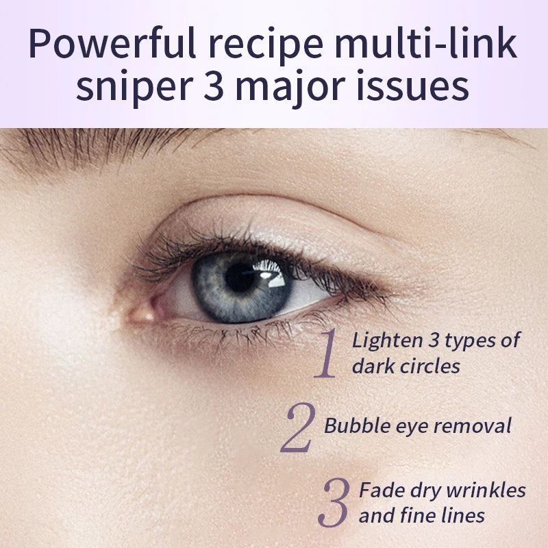 O'CHEAL Anti-Wrinkle Eye Cream Roller – Dark Circle, Eye Bag & Hyaluronic Acid Care